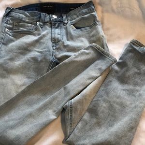 PacSun skinniest active stretch blue jeans 28